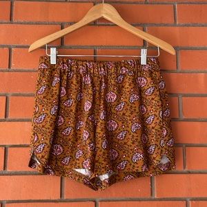 NWT Madewell Women's Printed Shorts Size Small